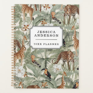 Safari Planificateur Jungle Animaux