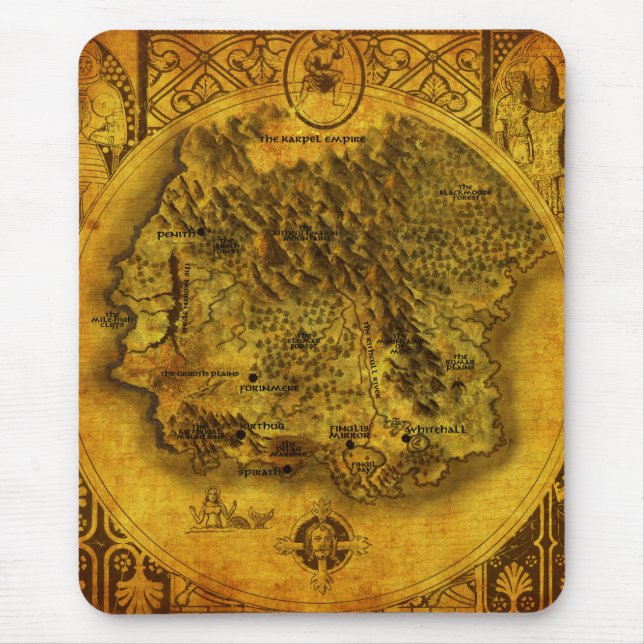 Saga de tapis de souris de Lucimia (Devant)