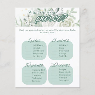 Sage Fête des mariées Game - Qu'y a-t-il dans votr