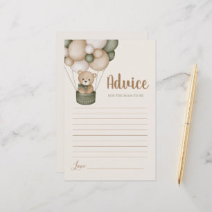 Sage Green Teddy Bear Conseils pour maman d'être c