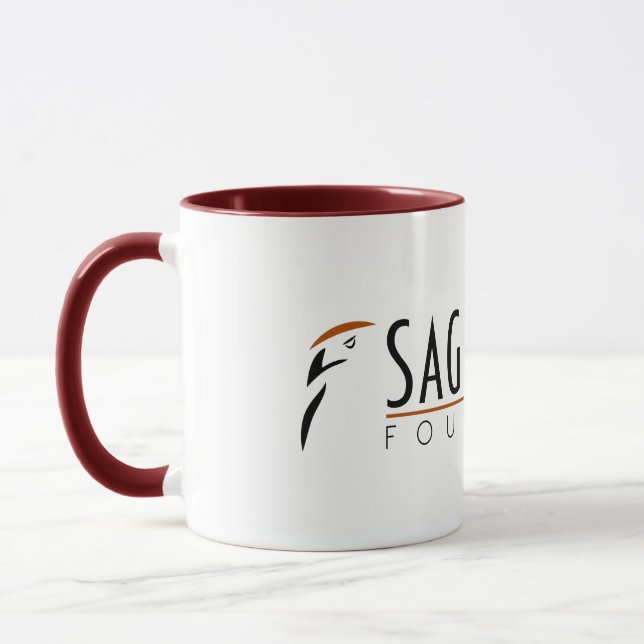 Sage Hawk Coffee Mug (Gauche)