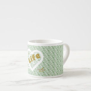 Sage Life Espresso Mug par la poète Adiela Akoo