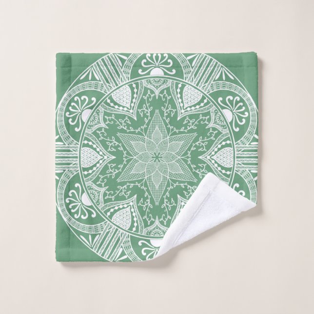 Sage Mandala (Gant de toilette)