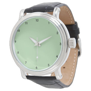 Sage Whisper Montre pour Homme avec Bracelet en Cu