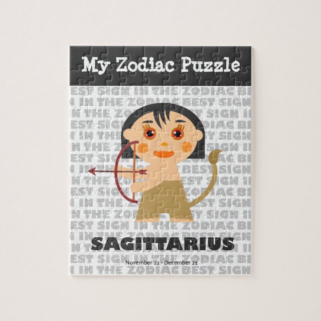 Sagittaire, Mon Puzzle Zodiaque (Vertical)