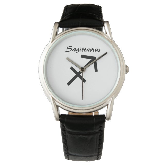 Sagittaire Signe du zodiaque. Montres pour hommes. (devant)