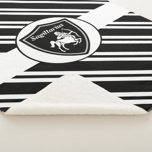 Sagittaire symbole sherpa couverture