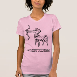 Sagittaire Symbole Zodiaque T-shirt (Transparent)