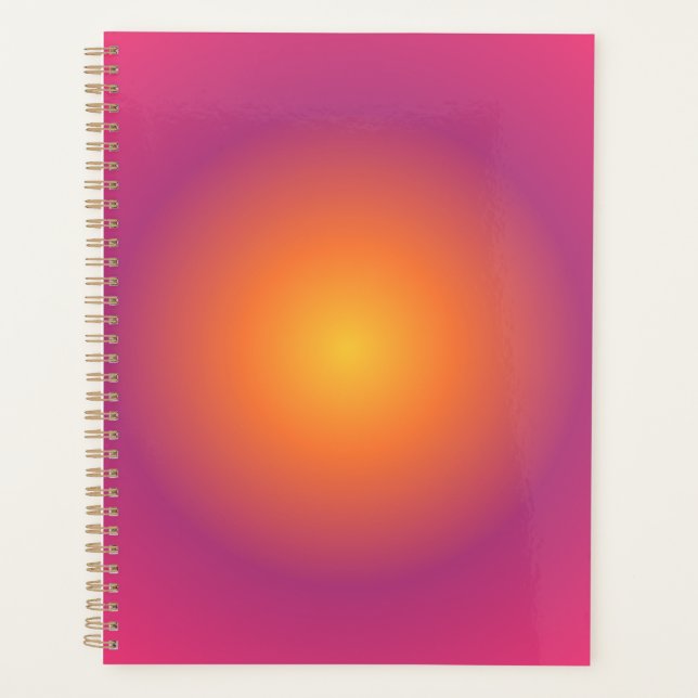 Sagittarius Aura Gradient Zodiac, Jaune Violet (Devant)