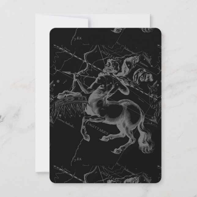 Sagittarius Constellation Hevelius1690 nov22-déc21 (Devant)