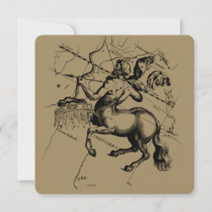 Sagittarius Constellation Hevelius 1690 Engraving