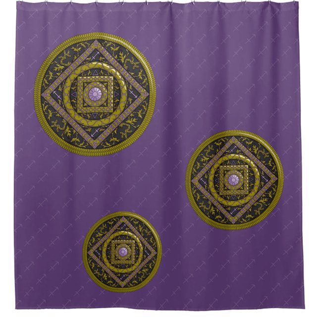 Sagittarius Mandala Douche rideau (Devant)
