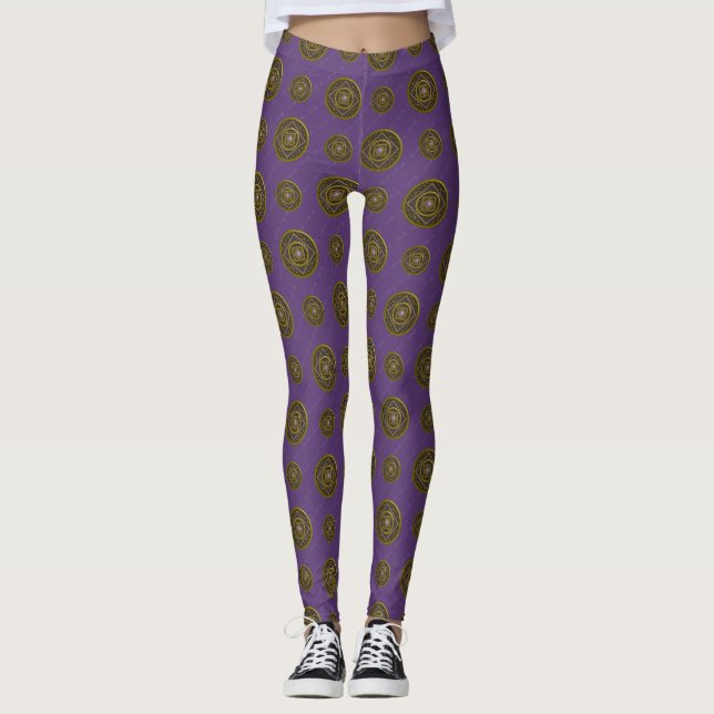 Sagittarius Mandala Leggings (Devant)