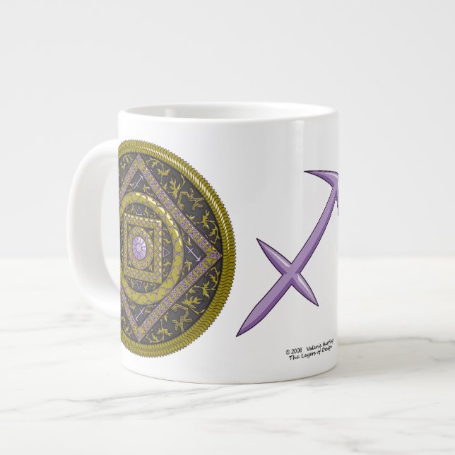 Sagittarius Mandala Spécialité Mug (Devant gauche)