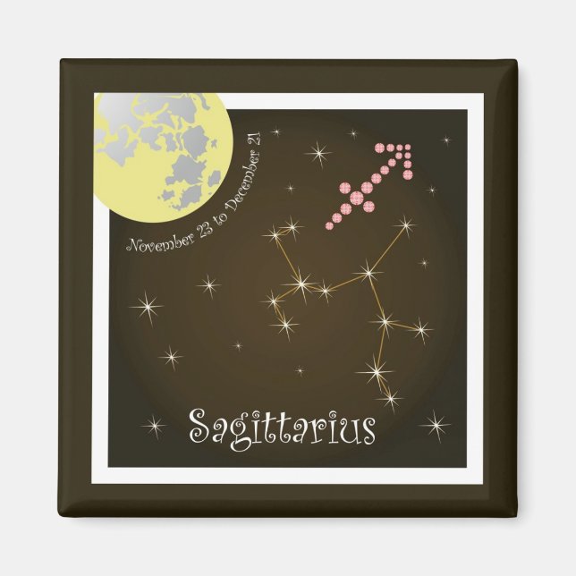 Sagittarius Novembre 23 to December 21 Aimant (Devant)