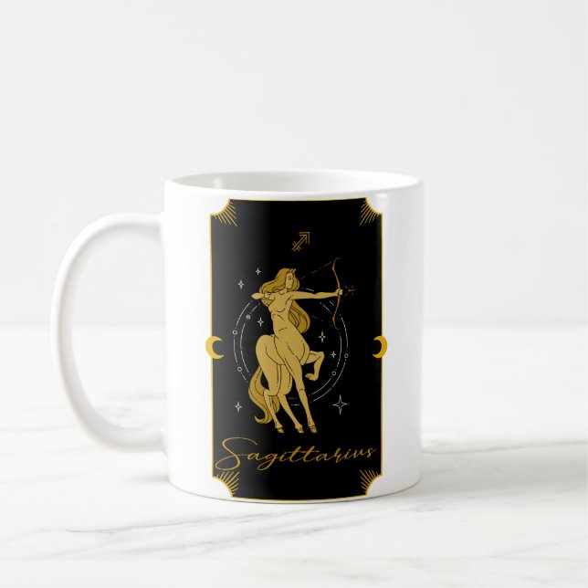 Sagittarius Saucy Signes Mug Astrologique (Gauche)