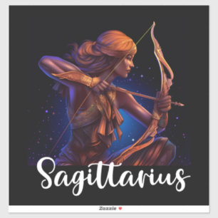Sagittarius Vinyl Sticker