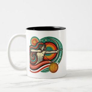 Sagittarius Zodiac Café Mug Femme Design