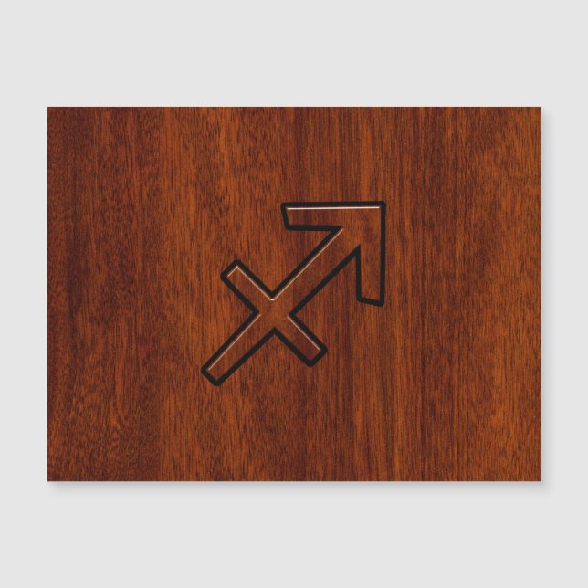 Sagittarius Zodiac Connexion Mahogany Style Brown (Devant)