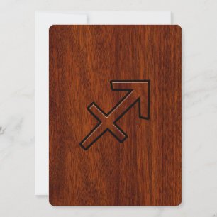 Sagittarius Zodiac Connexion style acajou