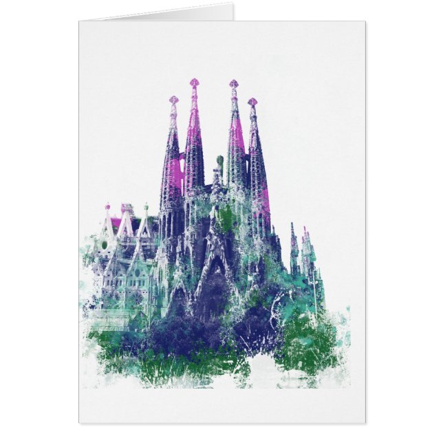 Sagrada Familia Barcelone (Devant)