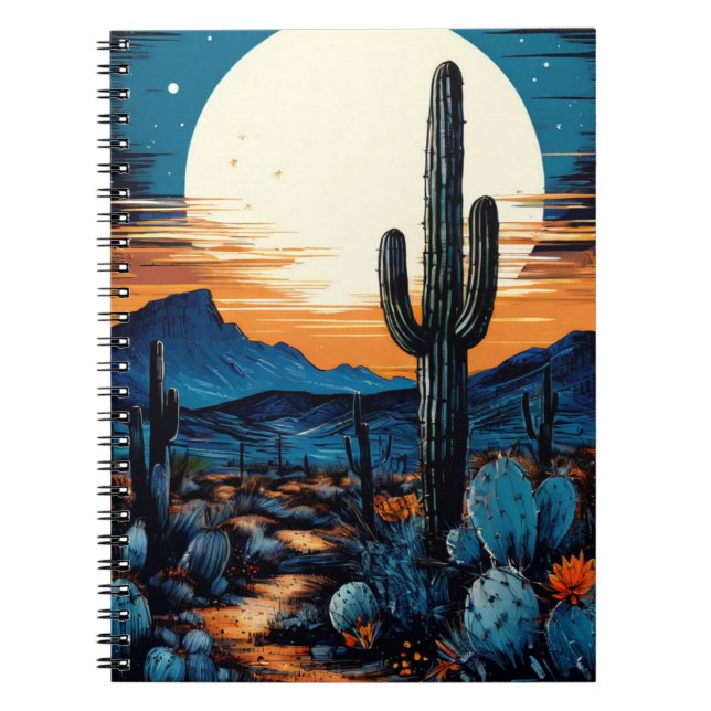 Saguaro Cactus | Journal carnet (Devant)