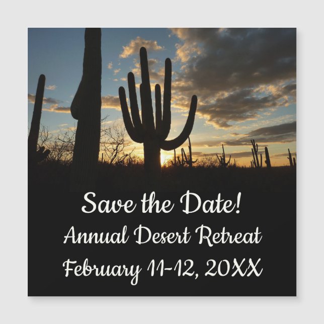 Saguaro Sunset II Arizona (Devant)