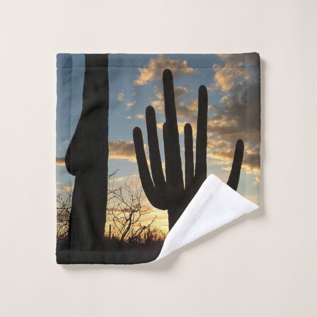 Saguaro Sunset II Arizona (Gant de toilette)