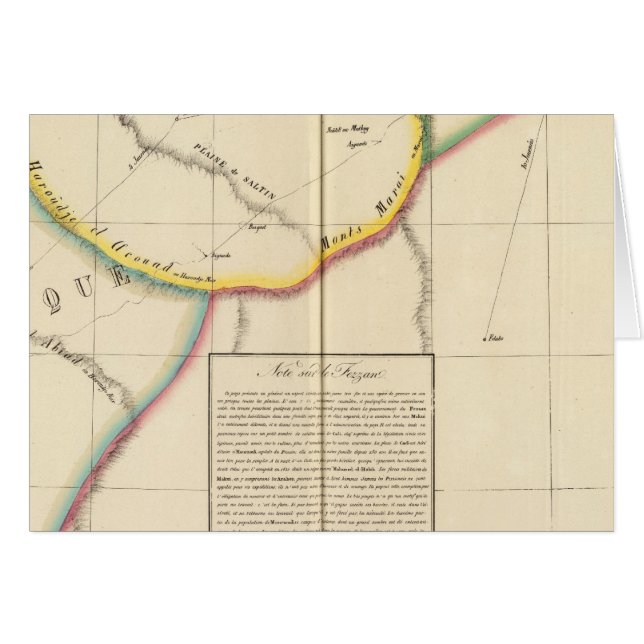 Sahara, Libye, Afrique 10 (Devant horizontal)