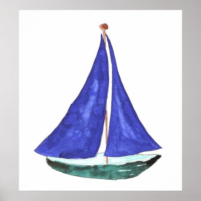 Sailboat Posters & Prints (Devant)