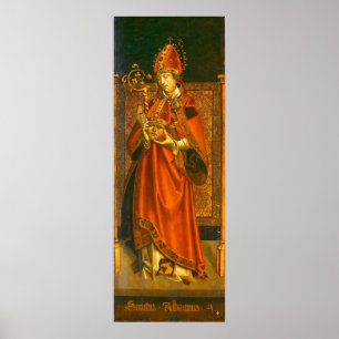 Saint Alban - Poster d'Art Allemand Tyrol