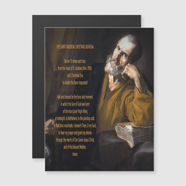 Saint Andrew Christmas Novena (Devant / Derrière)