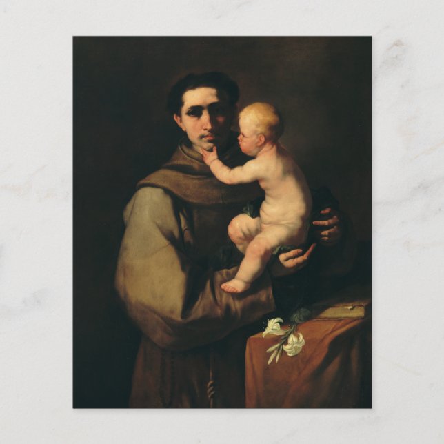 Saint Antoine de Padoue par Luca Giordano (Devant)