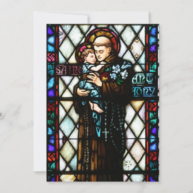 Saint Antoine de Padoue qui a un enfant (Devant)
