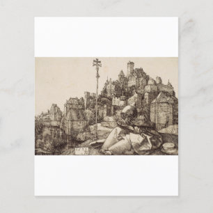 Saint Antoine lisant par Albrecht Dürer