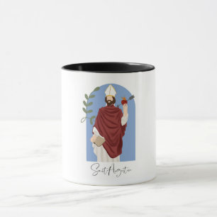 Saint Augustine Catholique Café Mug