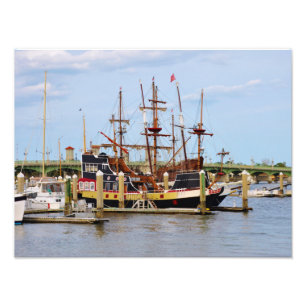 Saint Augustine Florida Pirate Photo Imprimer