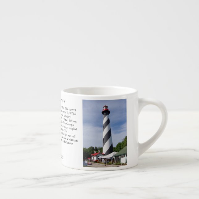 Saint Augustine Lighthouse espresso mug (Droite)