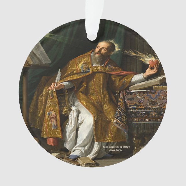 Saint Augustine of Hippo (devant)