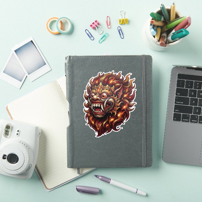 Saint Barong Autocollant - Bali Moderne (Couverture iPad)