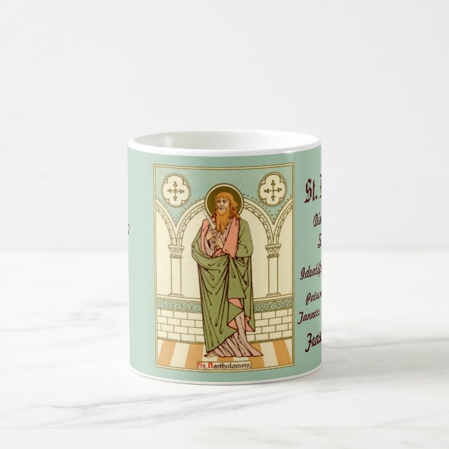 Saint Bartholomée l'Apôtre (RLS 03) Café Mug 1 (Centre)