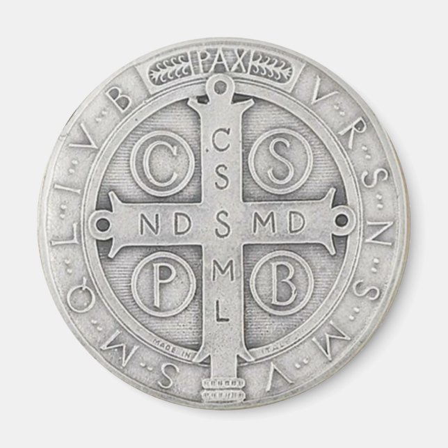 Saint Benedict Magnet (Devant)