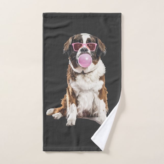 Saint-Bernard (Serviette à main)