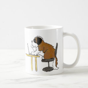 Saint Bernard Mug - Les médias sociaux des Slobbe