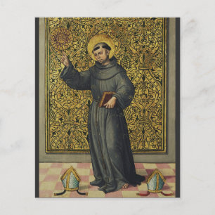 Saint Bernardin de Sienne Art de style Renaissance