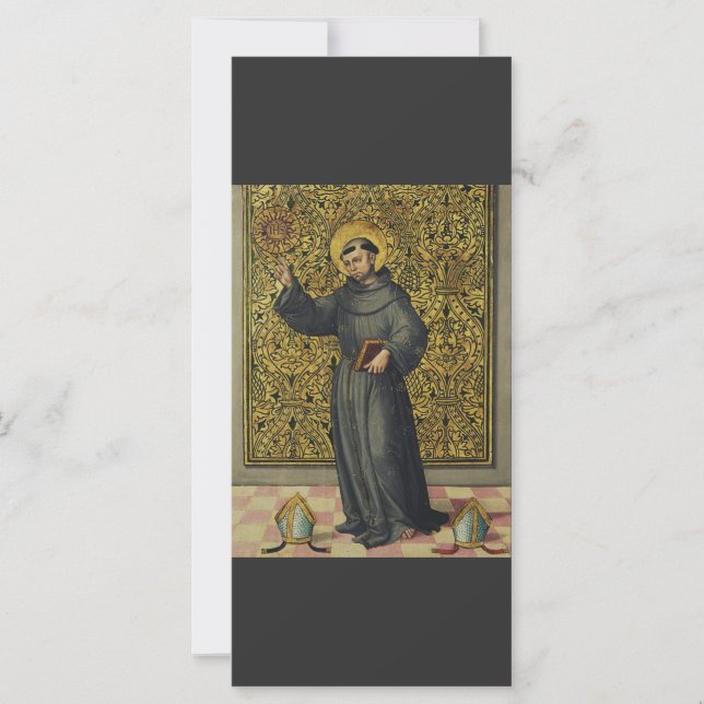 Saint Bernardin de Sienne Art de style Renaissance (Devant)