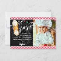 Saint Cannoli | Merci note avec photo