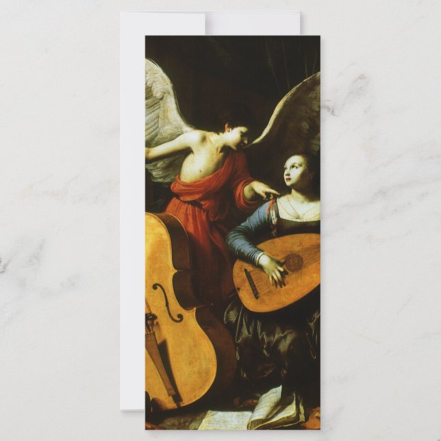 Saint Cecilia et l'ange par Carlo Saraceni (Devant)