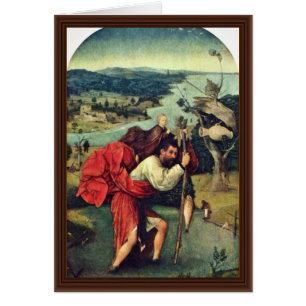 Saint Christopher. Par Hieronymus Bosch (meilleur