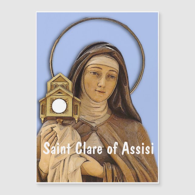 Saint Clare d'Assise (Devant)
